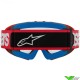 Alpinestars Vision Youth Blaze Kinder Crossbril - Rood / Heldere lens