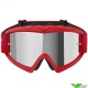 Alpinestars Vision Youth Blaze Kinder Crossbril - Rood / Zilver spiegellens