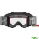 Alpinestars Supertech Corp Motocross Goggles with Roll-off - Black / Grey