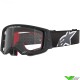 Alpinestars Supertech Corp Crossbril - Zwart / Grijs / Heldere lens