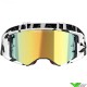 Alpinestars Supertech Corp Motocross Goggle - White / Gold / Gold Mirror Lens