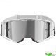 Alpinestars Supertech Corp Motocross Goggle - White / Silver Mirror Lens