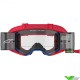 Alpinestars Supertech Corp Motocross Goggles with Roll-off - Red / Blue