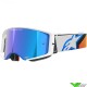 Alpinestars Supertech Corp Motocross Goggle - Blue / Orange / Mirror Blue Lens