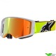 Alpinestars Supertech Corp Crossbril - Fluo Geel / Grijs / Rood Spiegellens