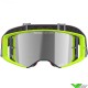 Alpinestars Supertech Corp Crossbril - Fluo Geel / Rood / Zilver spiegellens