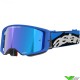 Alpinestars Supertech Stream Motocross Goggle - Blue / Mirror Blue Lens