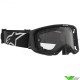 Alpinestars Vision 8 Corp Crossbril - Zwart / Dubbele lens