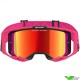 Alpinestars Vision 8 Corp Crossbril - Roze / Rood Spiegellens