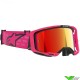 Alpinestars Vision 8 Corp Crossbril - Roze / Rood Spiegellens