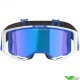 Alpinestars Vision 8 Corp Crossbril - Blauw / Wit / Blauw Spiegellens