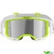 Alpinestars Vision 8 Wordmark Motocross Goggle - White / Fluo Yellow / Silver Mirror Lens