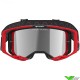 Alpinestars Vision 8 Luar Crossbril - Rood / Zwart / Zilver spiegellens