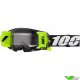 100% Armatic Motocross Goggles with Roll-off - Black