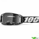 100% Armatic Motocross Goggle - Black / Clear Lens