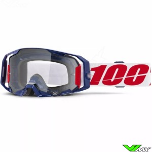 100% Armatic Mach Z Motocross Goggle - Clear Lens