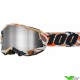 100% Accuri 2 Flea Motocross Goggle - Sand / Camo / Silver Mirror Lens