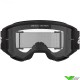 Alpinestars Vision 3 Wordmark Crossbril - Zwart / Heldere lens