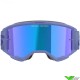 Alpinestars Vision 5 Wordmark Motocross Goggle - Purple / Mirror Blue Lens