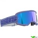 Alpinestars Vision 5 Wordmark Crossbril - Paars / Blauw Spiegellens