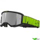 Alpinestars Vision 5 Hollow Crossbril - Charcoal / Fluo Geel / Zilver spiegellens