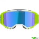 Alpinestars Vision 5 Blaze Crossbril - Fluo Geel / Blauw Spiegellens