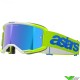 Alpinestars Vision 5 Blaze Crossbril - Fluo Geel / Blauw Spiegellens