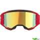 Alpinestars Vision 5 Blaze Crossbril - Rood / Goud Spiegellens