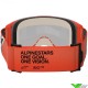 Alpinestars Vision 5 Corp Motocross Goggle - Orange / Mirror Red Lens