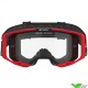 Alpinestars Vision 8 Luar Crossbril - Rood / Zwart / Heldere lens