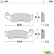 Moto Master Nitro Front Brake Pads - Honda CR125 CR250 CR500 XR250R XR600R