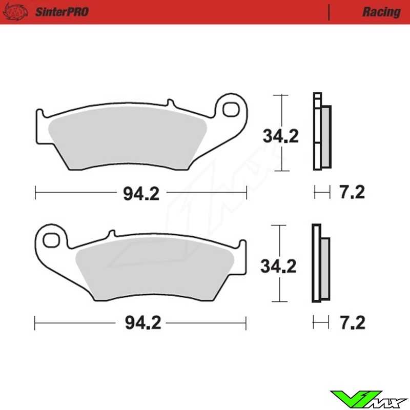 Moto Master Racing Front Brake Pads - Kawasaki Suzuki Honda Yamaha GasGas Beta