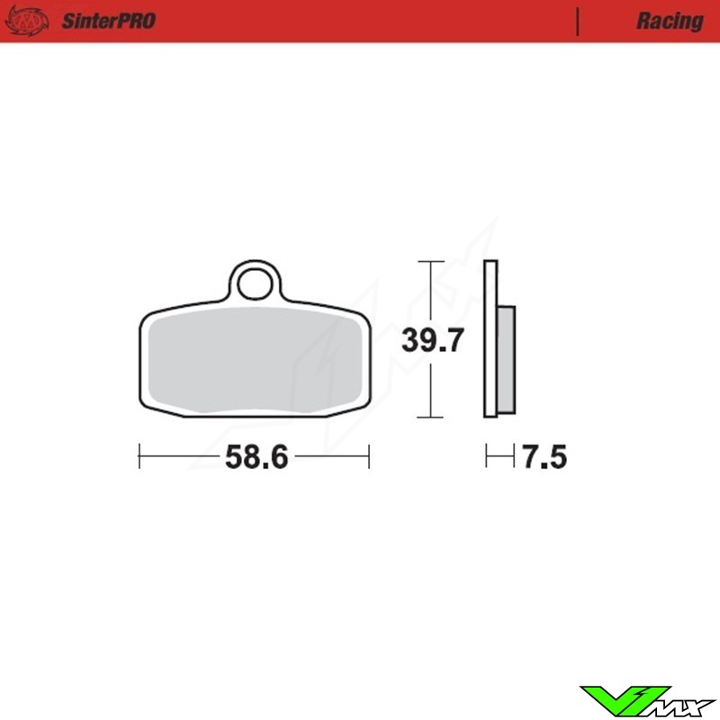 Moto Master Racing Front Brake Pads - KTM Husqvarna