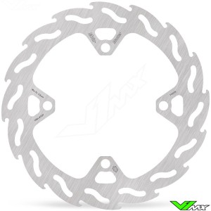 Moto Master Flame Rear Brake Disc Fixed 240mm - Kawasaki KX125 KX250 KXF250 KX250X KXF450 KX450X KLX450 Suzuki RMZ250