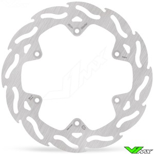 Moto Master Flame Rear Brake Disc Fixed 220mm - Kawasaki KLX400 Suzuki RM125 RM250 RMX250 DRZ250 DRZ400 DRZ400E DRZ400S