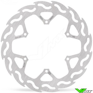 Moto Master Flame Rear Brake Disc Fixed 240mm - TM EN125 EN250 EN250Fi EN300 EN530Fi MX125 MX250 MX250Fi MX300 MX400Fi MX530Fi