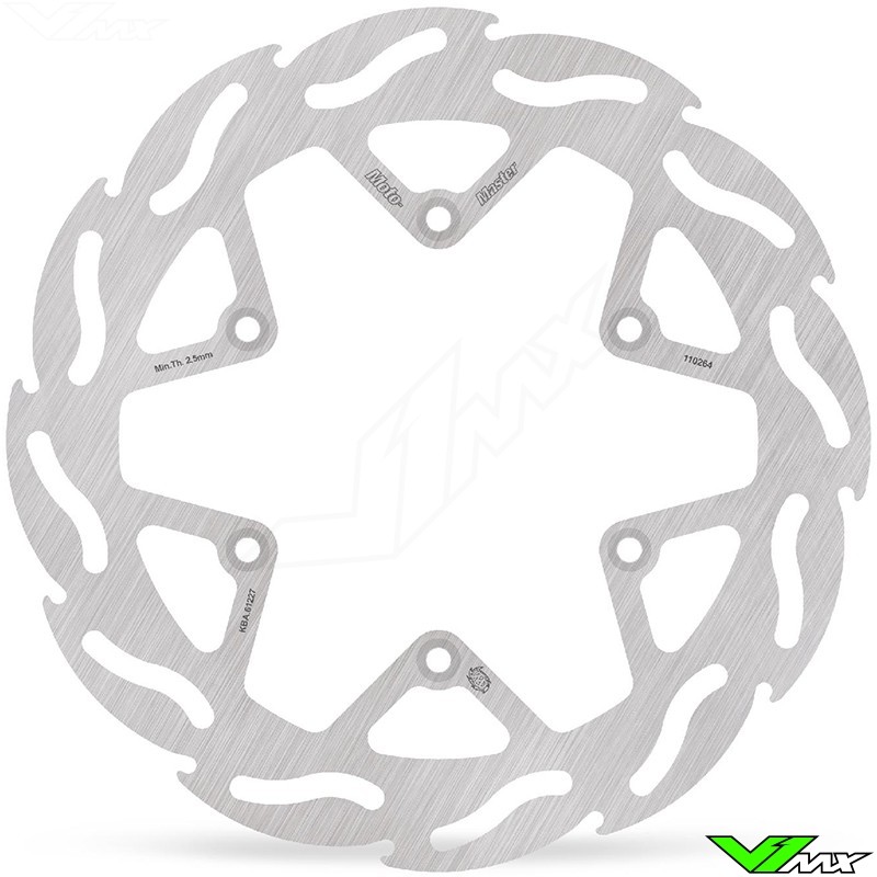 Moto Master Flame Front Brake Disc Fixed 220mm - Kawasaki KX80BigWheels KX80 KX100