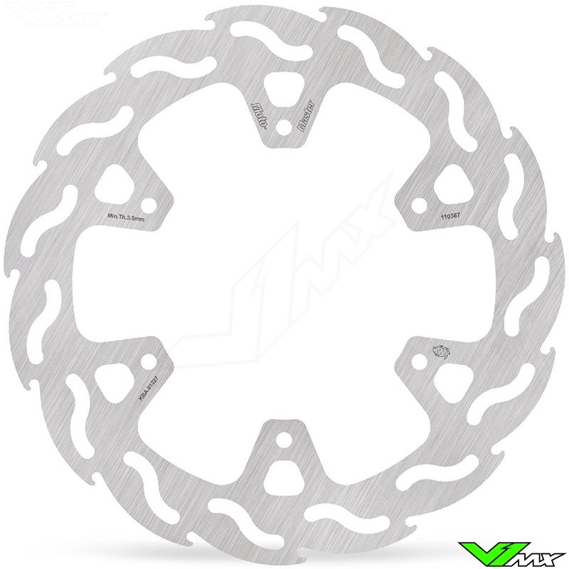 Moto Master Flame Rear Brake Disc Fixed 240mm - Yamaha WR250F WR400F WR426F YZ125 YZ250 YZF250 YZF400 YZF426