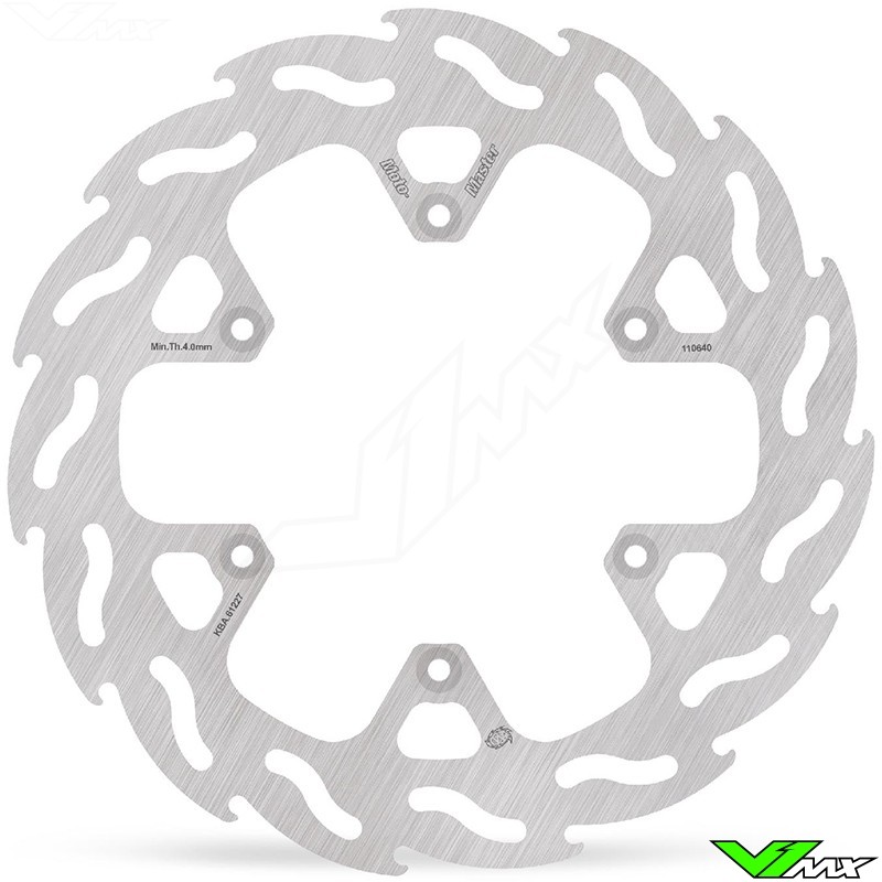 Moto Master Flame Rear Brake Disc 4.4mm Fixed 240mm - GasGas Beta