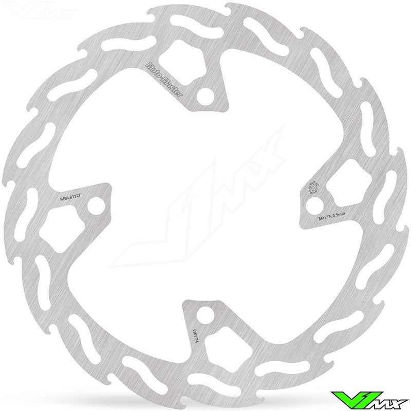 Moto Master Flame Rear Brake Disc Fixed 250mm - Kawasaki KXF250 KXF450