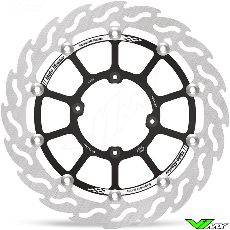 Moto Master Flame Supermoto Racing Front Brake Disc Floating 320mm - Honda CR80 CR85 CRF150R