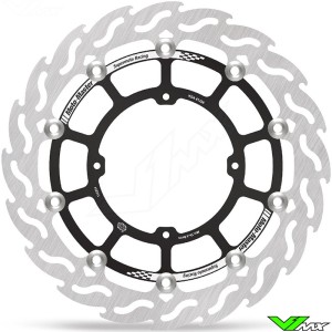 Moto Master Flame Supermoto Racing Front Brake Disc Floating 320mm - Honda CR125 CR250 CR500 XR250RBaja XR250RMotard XR250R XR400R XR600R XR650R