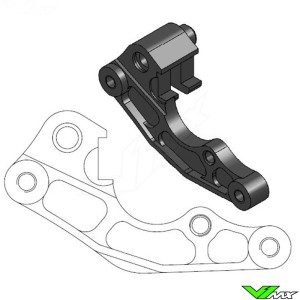 Moto Master 260mm Adapter Bracket for OEM Front Caliper - Kawasaki Suzuki Yamaha