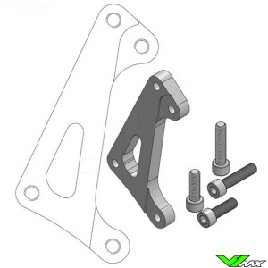 Moto Master 320mm Adapter Bracket For Moto-Master 4-Piston Front Caliper - Kawasaki Suzuki