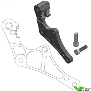 Moto Master 320mm Adapter Bracket for OEM Front Caliper - Husqvarna