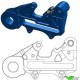 Moto Master 220mm Adapter Bracket Blue for OEM Rear Caliper - Husqvarna