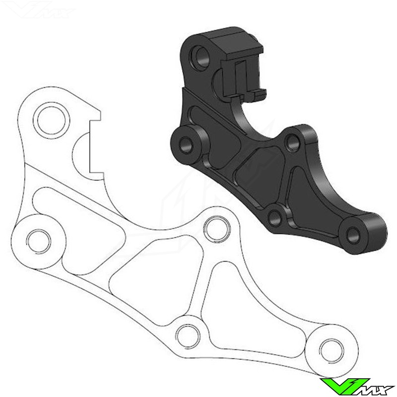 Moto Master 320mm Adapter Bracket for OEM Front Caliper - Beta