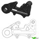 Moto Master 220mm Adapter Bracket Black for OEM Rear Caliper - KTM Husqvarna GasGas