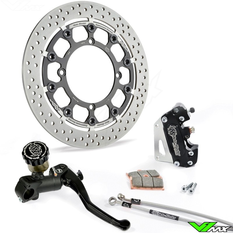 Moto Master Halo T-Floater Supermoto Racing Voor Remschijf Kit 300mm - Kawasaki KX125 KX250 KXF250 KX250X KXF450 KX450X