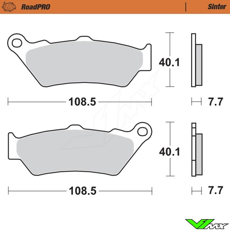 Moto Master RoadPro Sinter Front Brake Pads - KTM Husqvarna GasGas